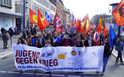 JUGEND GEGEN KRIEG! AM ANTIKRIEGSTAG FÜR ABRÜSTUNG UND GEGEN DIE  KRIEGSTÜCHTIGKEIT DER JUGEND!