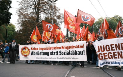 Fahrt mit uns nach Berlin und Stuttgart zu den Demonstrationen: Nein zu Kriegspolitik und Militarisierung – Ja zu Frieden und Abrüstung!