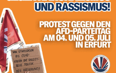 GEMEINSAM GEGEN DIE AFD-GEMEINSAM GEGEN NATIONALISMUS UND RASSISMUS! PROTEST GEGEN DEN AFD-PARTEITAG